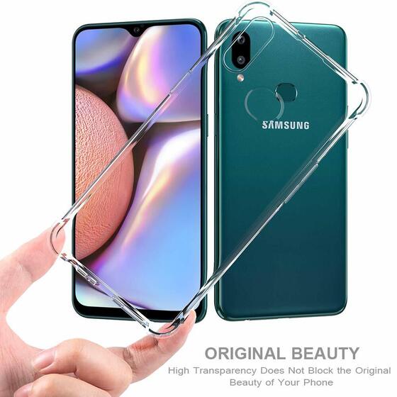 Microsonic Shock Absorbing Kılıf Samsung Galaxy A10s Şeffaf