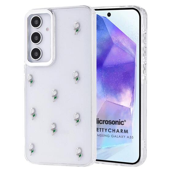Microsonic Samsung Galaxy A35 Kılıf PrettyCharm Tulip