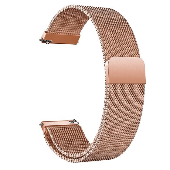 Microsonic Huawei Watch 5 46mm Milanese Loop Kordon Rose Gold
