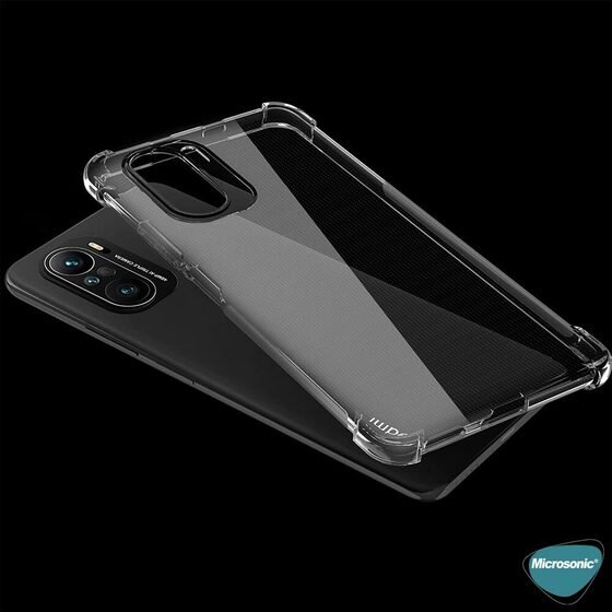 Microsonic Xiaomi Redmi K40 Pro+ Kılıf Shock Absorbing Şeffaf