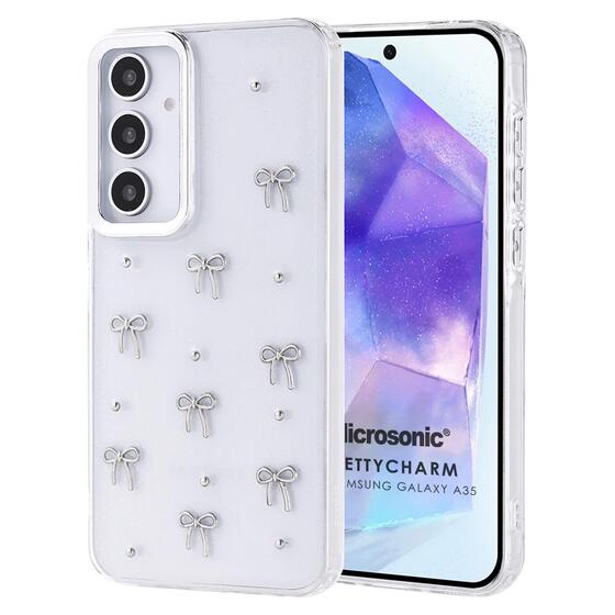 Microsonic Samsung Galaxy A35 Kılıf PrettyCharm Bow