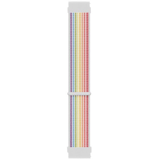 Microsonic Huawei Watch 5 46mm Hasırlı Kordon Woven Sport Loop Pride Edition