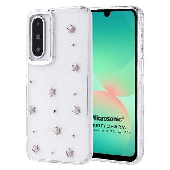 Microsonic Samsung Galaxy A26 Kılıf PrettyCharm Star