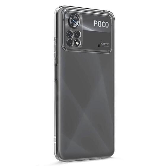 Microsonic Xiaomi Poco X4 Pro 5G Kılıf Transparent Soft Şeffaf