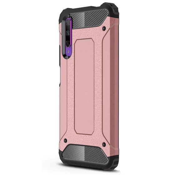 Microsonic Huawei Y9S Kılıf Rugged Armor Rose Gold