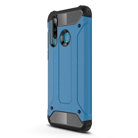 Microsonic Huawei P30 Lite Kılıf Rugged Armor Mavi