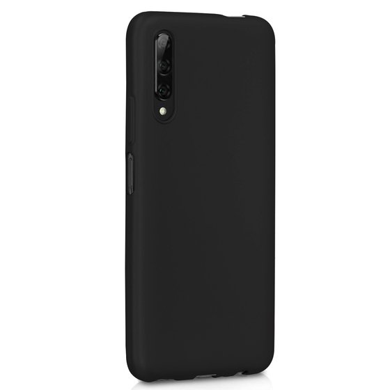 Microsonic Matte Silicone Huawei Y9S Kılıf Siyah