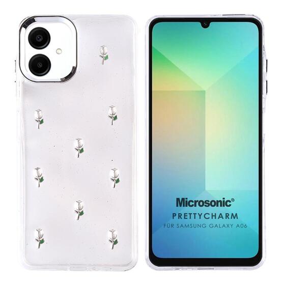 Microsonic Samsung Galaxy A06 Kılıf PrettyCharm Tulip