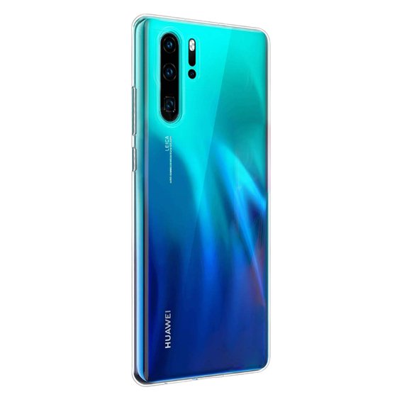 Microsonic Huawei P30 Pro Kılıf Transparent Soft Beyaz