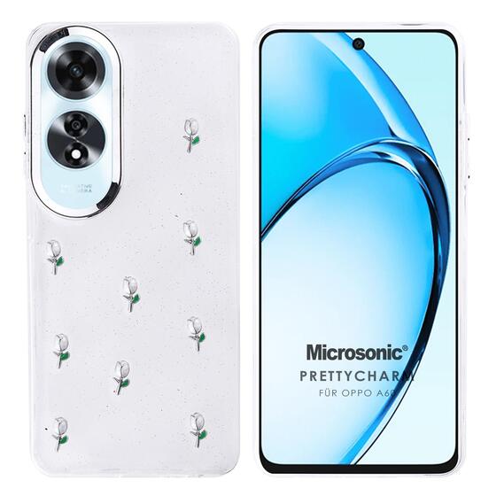 Microsonic Oppo A60 Kılıf PrettyCharm Tulip