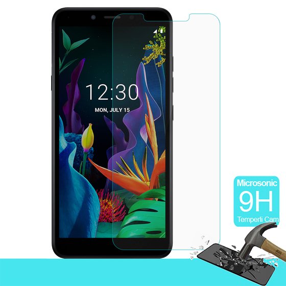 Microsonic LG K20 2019 Temperli Cam Ekran Koruyucu