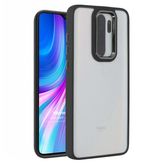 Microsonic Xiaomi Redmi Note 8 Pro Kılıf Bright Planet Siyah