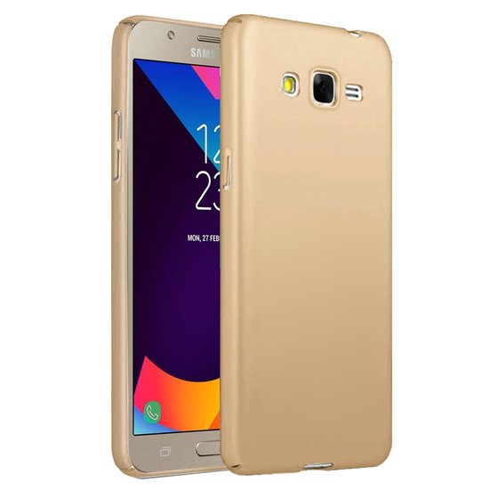 Microsonic Samsung Galaxy J7 Core Kılıf Premium Slim Gold