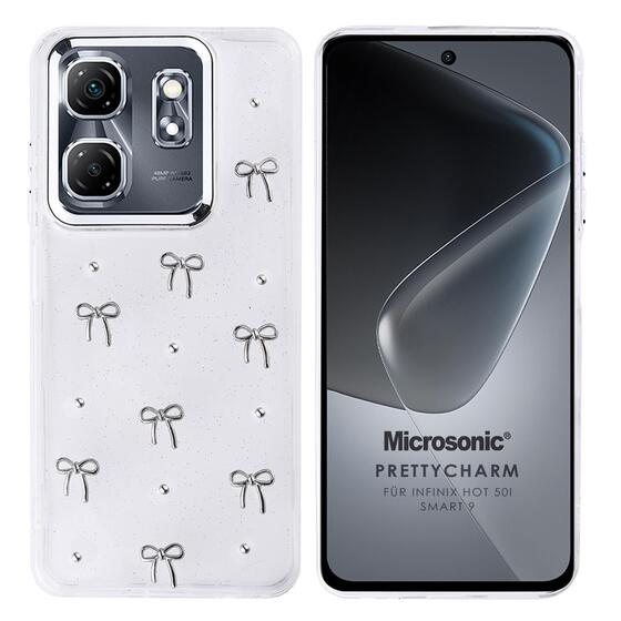 Microsonic Infinix Smart 9 Kılıf PrettyCharm Bow