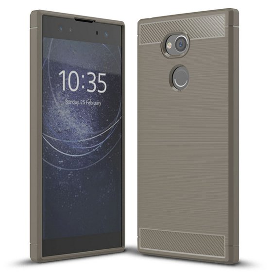 Microsonic Sony Xperia XA2 Ultra Kılıf Room Silikon Gri