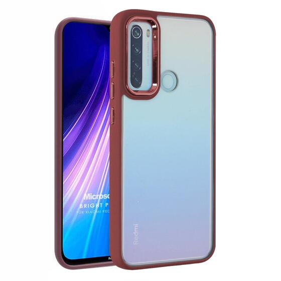 Microsonic Xiaomi Redmi Note 8 Kılıf Bright Planet Kırmızı