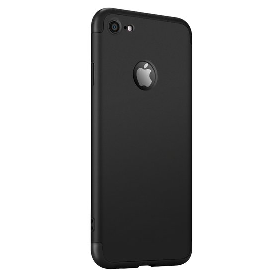 Microsonic Apple iPhone 6 Plus Kılıf Double Dip 360 Protective Siyah