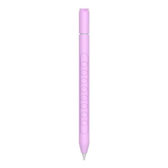 Microsonic Apple Pencil Pro Kılıf Mat Silikon Lila