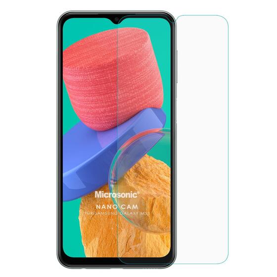 Microsonic Samsung Galaxy M33 Nano Glass Cam Ekran Koruyucu