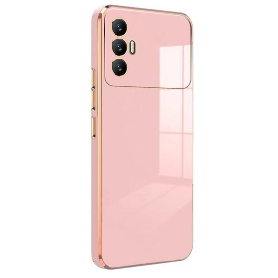 Microsonic TECNO Spark 8 Pro Kılıf Olive Plated Pembe