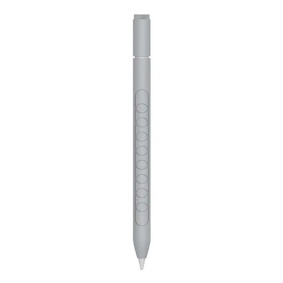 Microsonic Apple Pencil Pro Kılıf Mat Silikon Gri