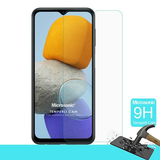 Microsonic Samsung Galaxy M23 Tempered Glass Cam Ekran Koruyucu