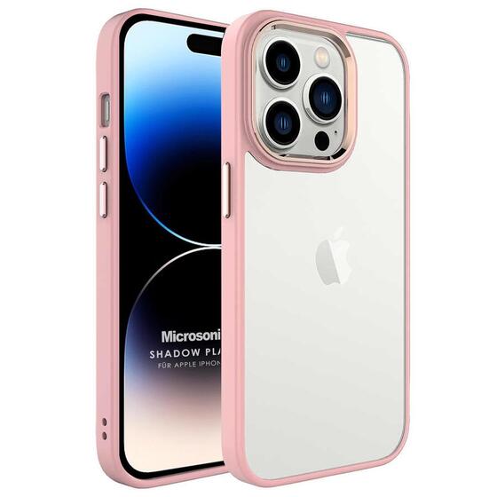 Microsonic Apple iPhone 14 Pro Kılıf Shadow Planet Açık Pembe