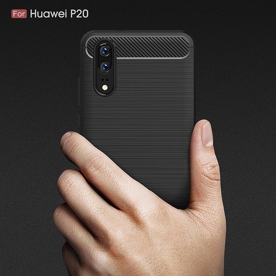 Microsonic Huawei P20 Kılıf Room Silikon Lacivert