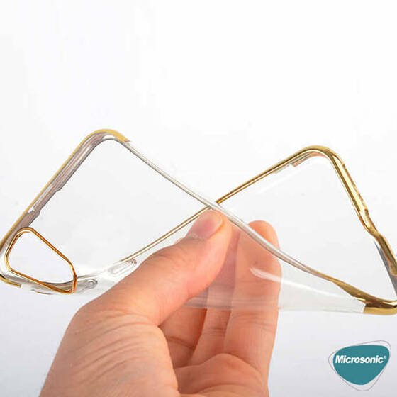 Microsonic Samsung Galaxy A02s Kılıf Skyfall Transparent Clear Kırmızı