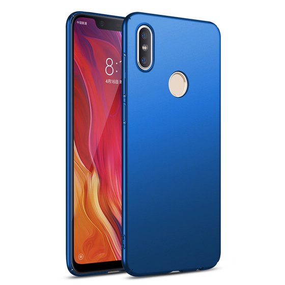 Microsonic Xiaomi Mi 8 Kılıf Premium Slim Lacivert