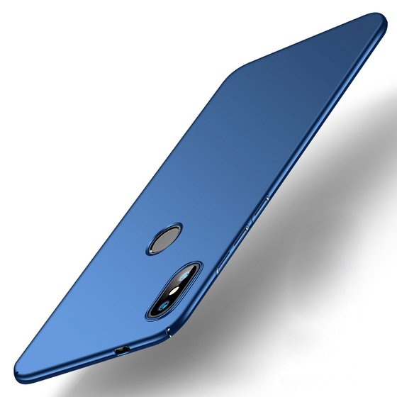 Microsonic Xiaomi Mi 8 Kılıf Premium Slim Lacivert