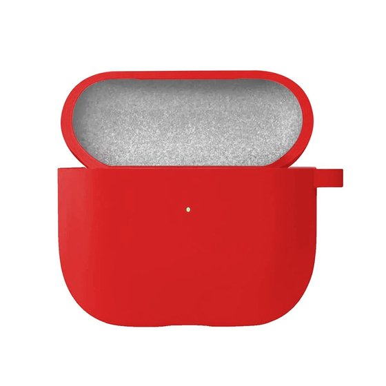 Microsonic Airpods 4.Nesil / ANC Liquid Silicone Lansman Kırmızı