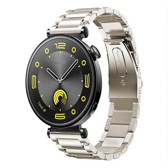 Microsonic Huawei Watch 5 42mm Metal Stainless Steel Kordon Starlight