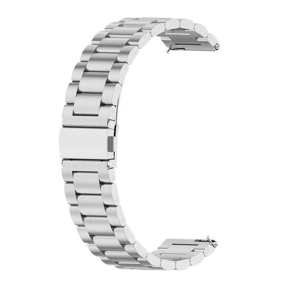 Microsonic Huawei Watch 5 42mm Metal Stainless Steel Kordon Gümüş