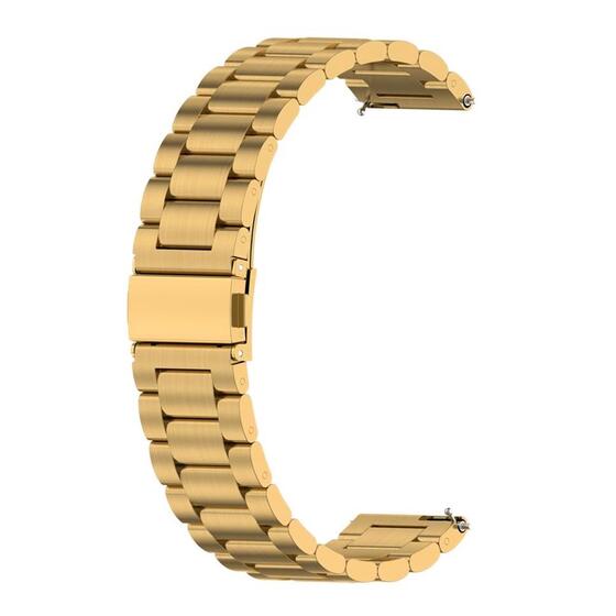 Microsonic Huawei Watch 5 42mm Metal Stainless Steel Kordon Gold