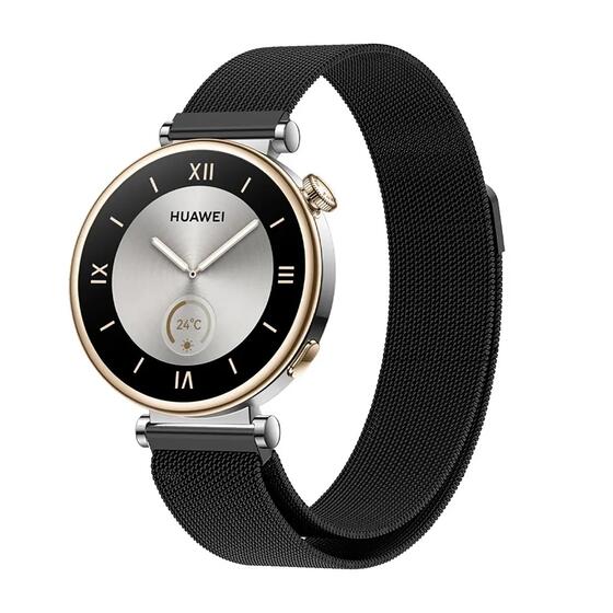 Microsonic Huawei Watch 5 42mm Milanese Loop Kordon Siyah
