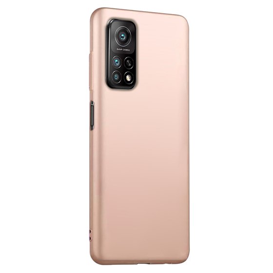 Microsonic Matte Silicone Xiaomi Mi 10T Pro Kılıf Gold