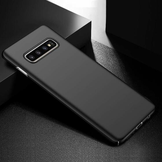 Microsonic Samsung Galaxy S10 Plus Kılıf Premium Slim Siyah