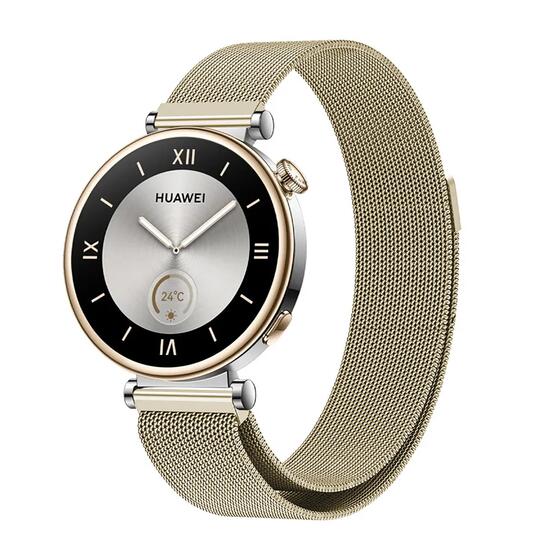 Microsonic Huawei Watch 5 42mm Milanese Loop Kordon Starlight