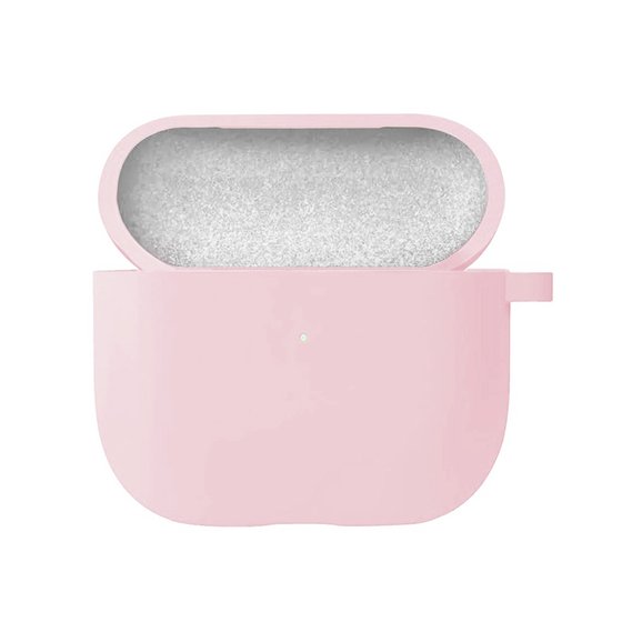 Microsonic Airpods 4.Nesil / ANC Liquid Silicone Lansman Pembe