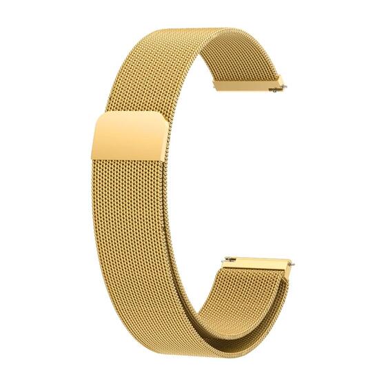Microsonic Huawei Watch 5 42mm Milanese Loop Kordon Gold