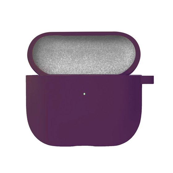 Microsonic Airpods 4.Nesil / ANC Liquid Silicone Lansman Mor