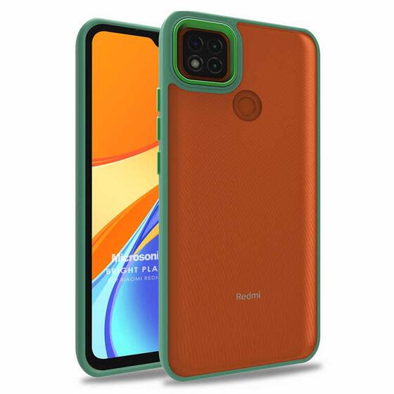 Microsonic Xiaomi Redmi 9C Kılıf Bright Planet Yeşil