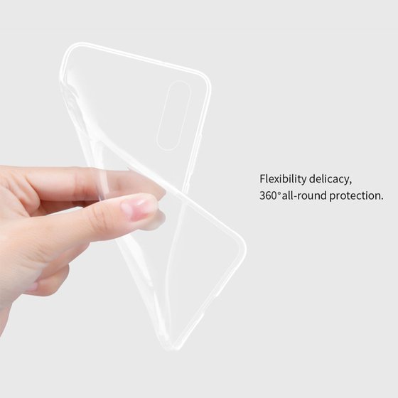 Microsonic Huawei P20 Kılıf Transparent Soft Beyaz