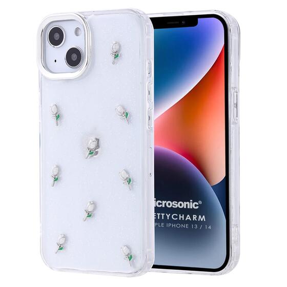 Microsonic Apple iPhone 14 Kılıf PrettyCharm Tulip
