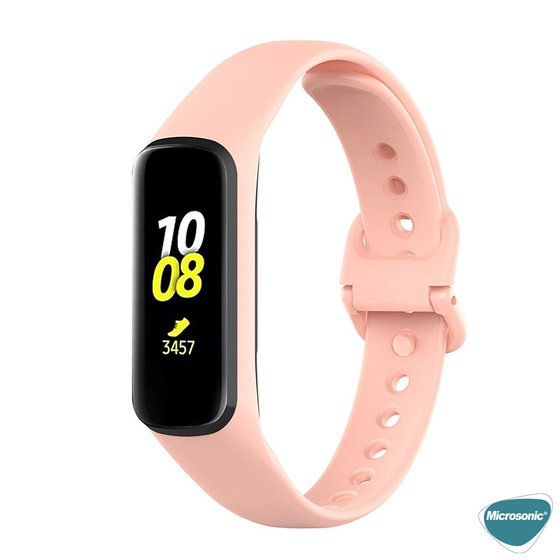 Microsonic Samsung Galaxy Fit e R375 Silikon Kordon Rose Gold