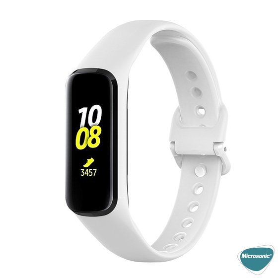 Microsonic Samsung Galaxy Fit e R375 Silikon Kordon Beyaz