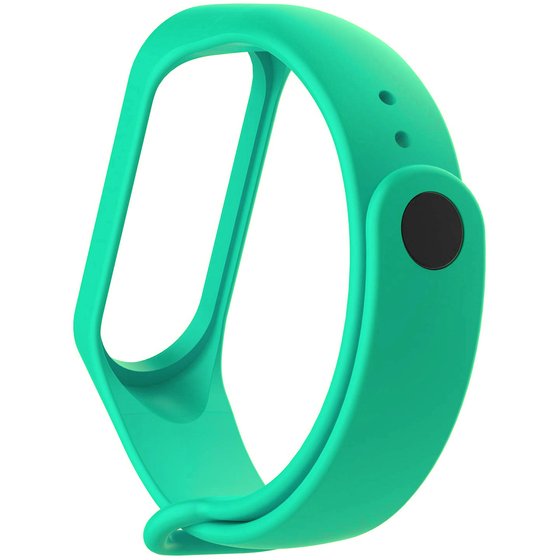 Microsonic Xiaomi Mi Band 3 / Mi Band 4 Silikon Kordon Mint Yeşili