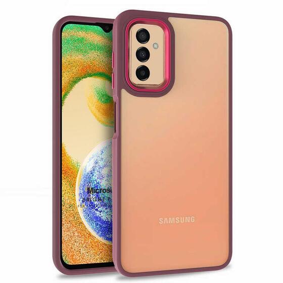 Microsonic Samsung Galaxy A04S Kılıf Bright Planet Kırmızı