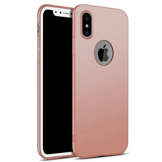 Microsonic iPhone X Kılıf Premium Slim Rose Gold